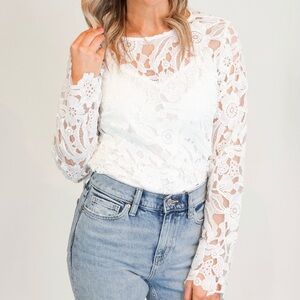 Elaine lace top